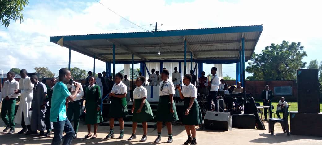 Thanksgiving prayer service at Bishop Mtekateka Secondary School